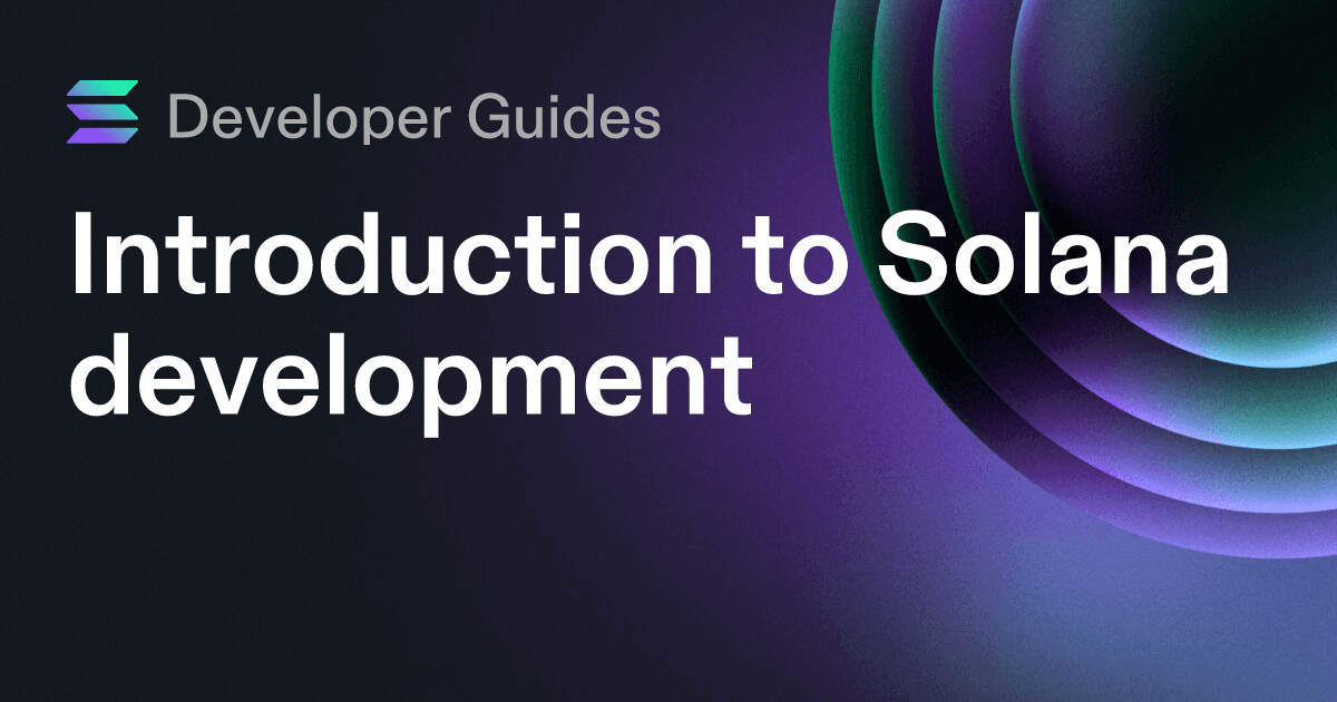 Intro to Solana development (using only your browser)